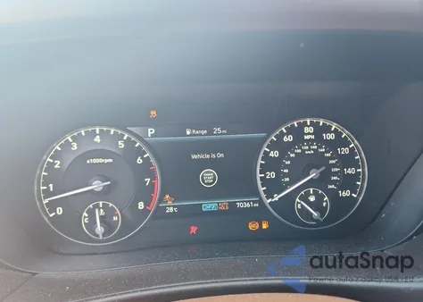 2022 Genesis G90 Ultimate z USA, uszkodzony, nr VIN KMTF54PH4NU096442